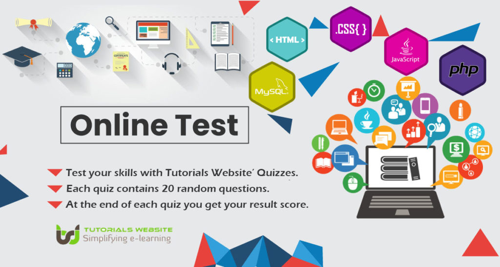 Tutorials website Quiz