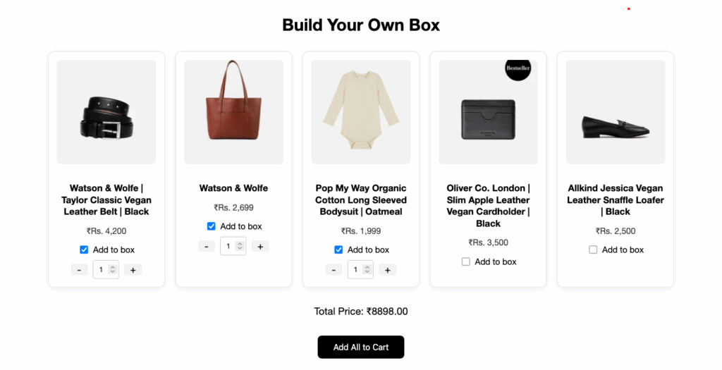 Create a Build Your Own Box Feature in Shopify (Without Paid Apps) 6 Build a Custom 'Build Your Own Box' Feature in Shopify