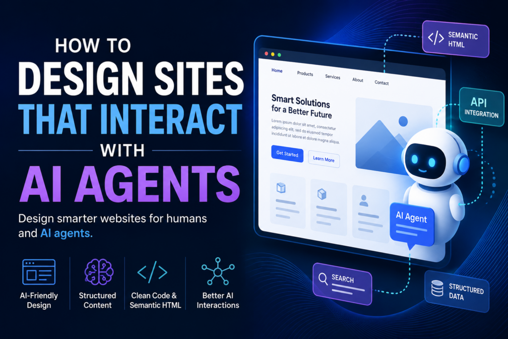 Agentic AI Design: How to Build AI-Agent Friendly Sites 1 Agentic AI Design: Build AI-Agent Friendly Sites