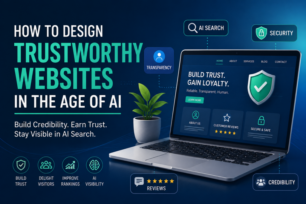 How to Design Trustworthy Websites in the Age of AI 1 Design Trustworthy Websites in the Age of AI